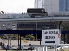 Ancora un avvistamento di droni, voli sospesi all’aeroporto di Bruxelles