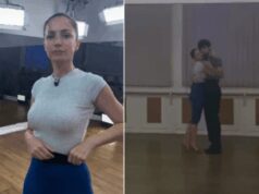 Ballando con le stelle, Andrea Delogu torna in sala prove: l’abbraccio con Nikita