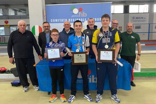 Bocce: Domaneschi (U18), Di Vita (U15) e Razio (U12) i vincitori del Master Juniores della Lombardia Bocce