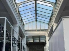 Proseguono lavori nuovo Mercato dell’Unità a Prati, arrivate le prime ‘lanterne’