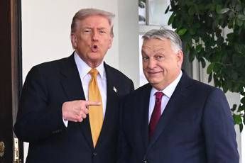 Trump accoglie Orban alla Casa Bianca: “Incontro con Putin? Vorrei fosse a Budapest”
