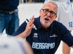 Blu Basket Bergamo, esonerati il direttore sportivo Fabrizio Frates e il tecnico Andrea Zanchi Andrea Zanchi