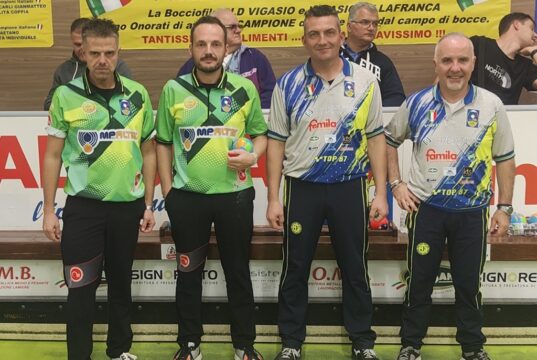 Bocce, Formicone-Nanni (Vip Credaro) vincono il 10° Trofeo “Ricordando l’amico Mirco” al Barranco di Vigasio Bocce