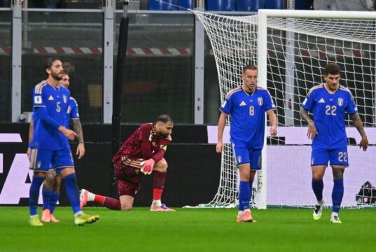 La Norvegia si scatena nel secondo tempo e ridimensiona gli Azzurri con quattro gol Italia
