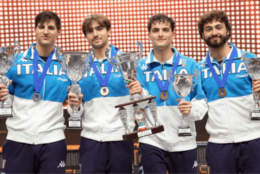 Circuito Europeo Under 23 di scherma: a Brindisi Marco Francesco Locatelli è bronzo nella spada Circuito Europeo Under 23
