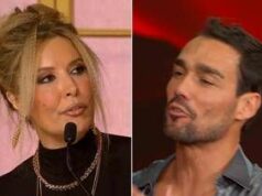 Ballando, Lucarelli ‘punzecchia’ Fognini e lui risponde: “Dobbiamo litigare?”