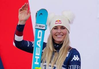 Lindsey Vonn trionfa nella discesa di St Moritz, Goggia quarta