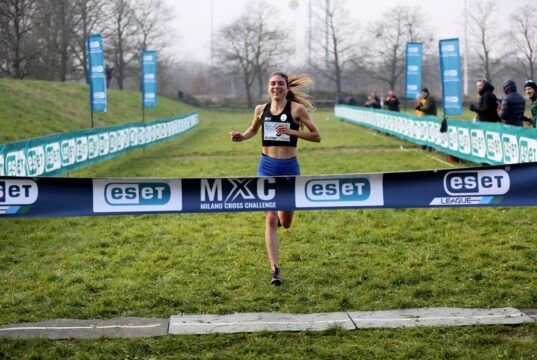 Marta Zenoni stella dell’Eset Cross Challenge a Milano Marta Zenoni