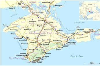 Ucraina, la gaffe di Trump sulla Crimea: “Circondata dall’oceano su 4 lati, è bellissima”