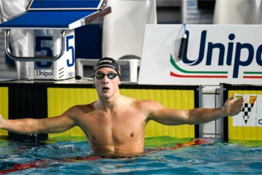 Campionati Italiani di nuoto in vasca corta, Andrea Camozzi vince nei 200 metri farfalla con il record europeo juniores Campionati Italiani di nuoto in vasca corta