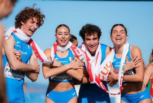Europei di corsa campestre, Sebastiano Parolini e Marta Zenoni fanno il bis nella staffetta mista Europei di corsa campestre