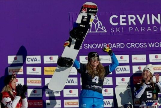 Coppa del Mondo di snowboard cross, Michela Moioli conquista il podio a Breuil-Cervinia Coppa del Mondo di snowboard cross