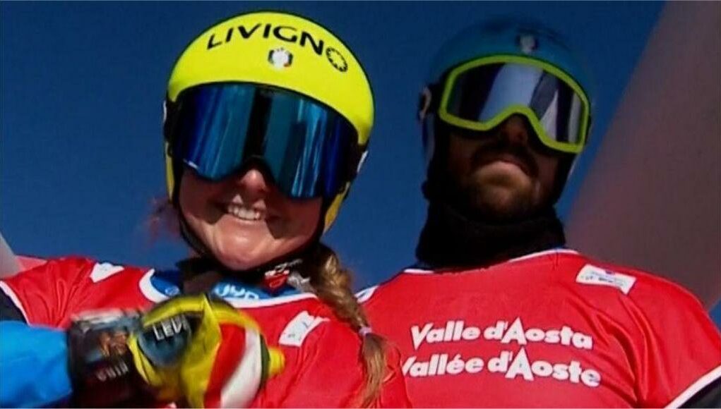Michela Moioli e Lorenzo Sommariva - Coppa del Mondo di snowbord cross Coppa del Mondo di snowbord cross