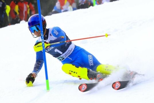 Trofeo Aikom Technology, Simone Serioli vince lo slalom speciale di Chiesa in Valmalenco Trofeo Aikom Technology