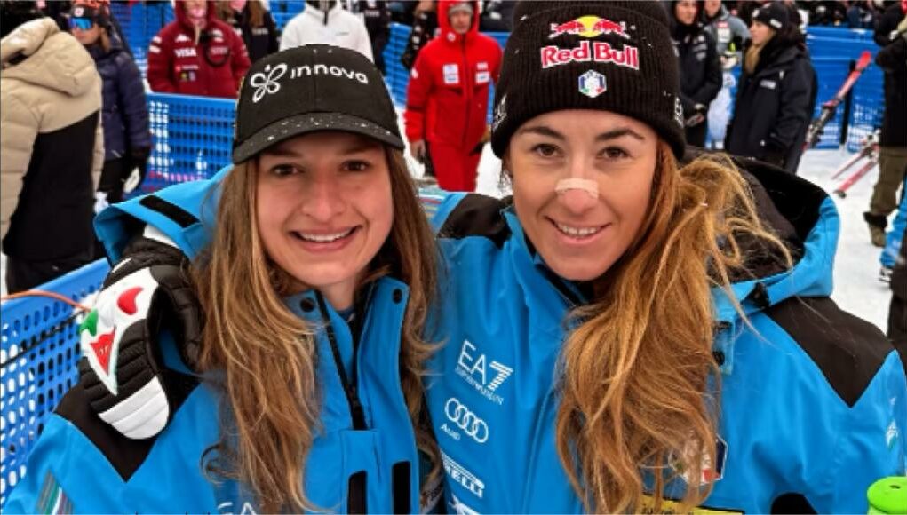 Sofia Goggia e Lara Della Mea - gigante di Mont Tremblant gigante di Mont Tremblant