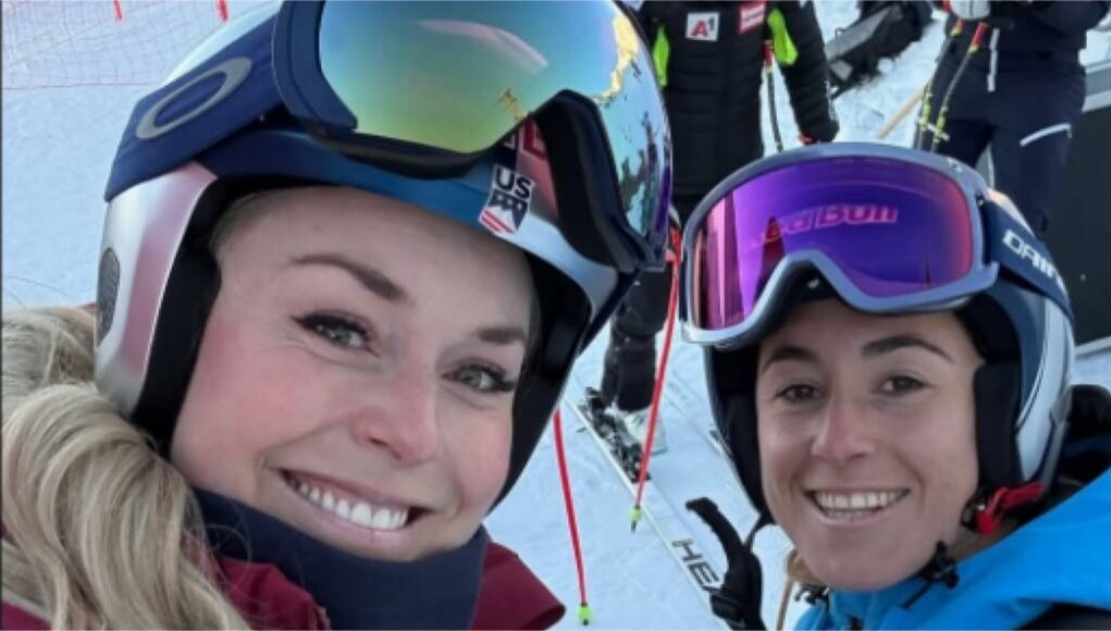 Sofia Goggia e Lindsey Vonn - Discesa libera di Sankt Moritz Discesa libera di Sankt Moritz