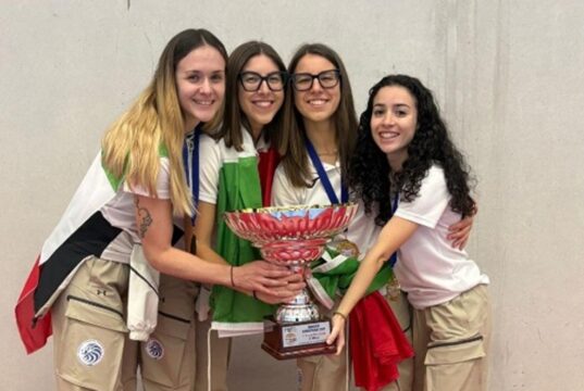 L’UbiSport Ciserano riconquista la Coppa Europa di tamburello indoor femminile UbiSport Ciserano
