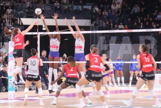 Serie A1: il Volley Bergamo 1991 spaventa la Numia Vero Volley Milano, ma si arrende al tie-break Volley Bergamo 1991 - Vero Volley Milano