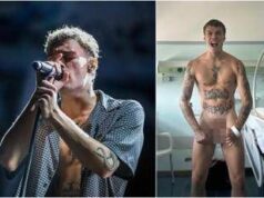 Blanco, la foto che fa discutere: in ospedale… completamente nudo