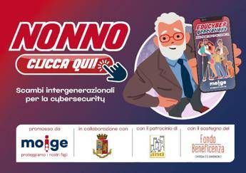 Generazione Z insegna a boomers a navigare sicuri in rete, al via ‘Nonno clicca qui’