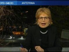 Incendio a Davos, Lilli Gruber via dallo studio di Otto e Mezzo