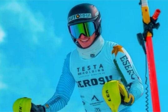 Sci alpino: raduno in Val di Fassa per Lorenzo Gerosa con il gruppo polivalenti di Coppa Europa Lorenzo Gerosa