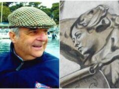 Angelo con volto Meloni, la versione di Antonio d’Amelio: è l’uomo che ha finanziato il primo restauro