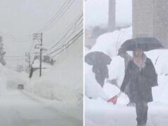 Giappone, forti nevicate lungo la costa ovest: 30 morti e 324 feriti