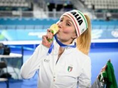 Lollobrigida, ovazione a Sanremo dopo Milano Cortina: “Perso l’attimo per selfie con Pausini. Olimpiadi 2030? Mai dire mai”