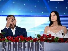 Sanremo, Irina Shayk fa melina su Russia e Putin: “Nessun commento politico”