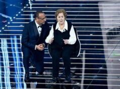 Sanremo, la 105enne Gianna Pratesi sul palco per un omaggio alla Repubblica