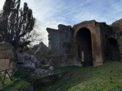 Villa Adriana, cede porzione mura delle Piccole Terme