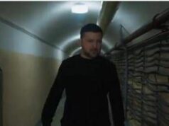 Zelensky mostra bunker sotterraneo per la prima volta