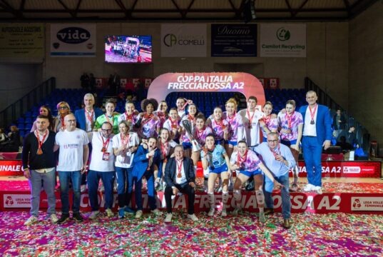 La CBL fa sua la Coppa Italia di Serie A2. Batte Talmassons 3-1 CBL Costa Volpino