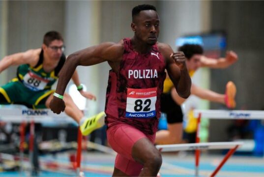 Campionati Italiani Indoor, Hassane Fofana conquista il bronzo nei 60 metri ostacoli Campionati Italiani Indoor di atletica leggera