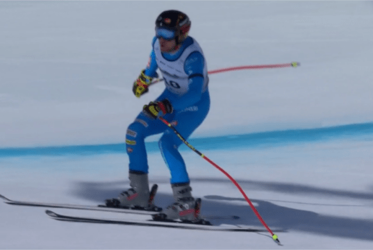 Von Allmen anticipa Paris nella discesa libera di Crans Montana, podio sfiorato per Alliod e Casse Discesa libera di Crans Montana