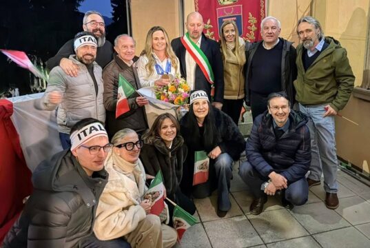 Alzano ha accolto la sua campionessa. Bagno di folla per Michela Moioli Alzano Lombardo