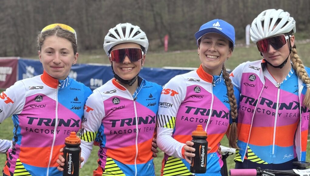 Giorgia Pellizotti, Laura Squarise, Lucia Bramati e Antonia Grangl Trinx Factory Team