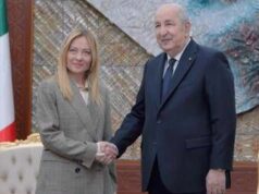 Italia-Algeria, Meloni: “Rafforziamo flusso fornitura gas”