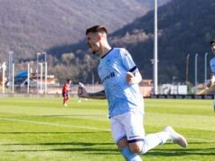 L’AlbinoLeffe in vantaggio con Giannini al 79’ si fa raggiungere dal Lumezzane all’ultimo respiro con Monachello al 93’ AlbinoLeffe