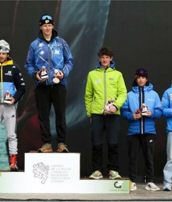 Coppa Italia di sci di fondo, Federico Castelletti vince la mass start in tecnica classica Under 16 di Saint Barthelemy Coppa Italia di sci di fondo