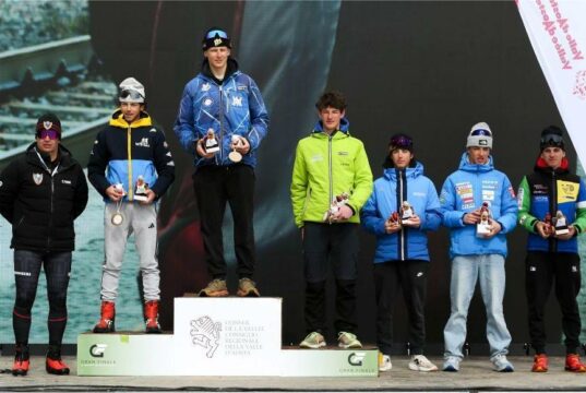 Coppa Italia di sci di fondo, Federico Castelletti vince la mass start in tecnica classica Under 16 di Saint Barthelemy Coppa Italia di sci di fondo