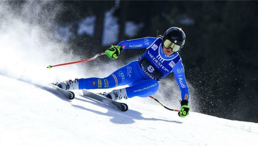 Discesa libera della Val di Fassa