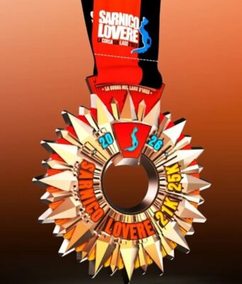 Ecco la medagia della 14.a Sarnico-Lovere in programma domenica 26 aprile Sarnico-Lovere
