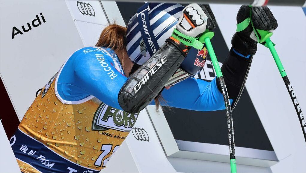 Discesa libera in Val di Fassa