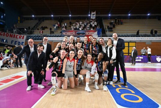 Volley Bergamo costretta a rimontare supera S. Giovanni in Marignano al tie-break Volley Bergamo