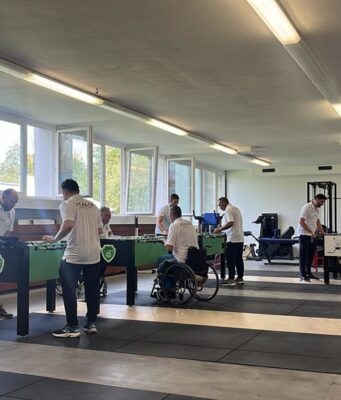 A Besozzo Coppa Italia e ritiro della Nazionale di calcio balilla paralimpico Calcio balilla