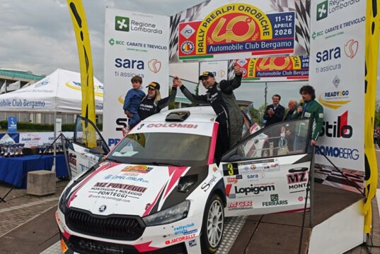 Marco Colombi fa poker al Rally Prealpi Orobiche (terza vittoria consecutiva) Rally Prealpi Orobiche