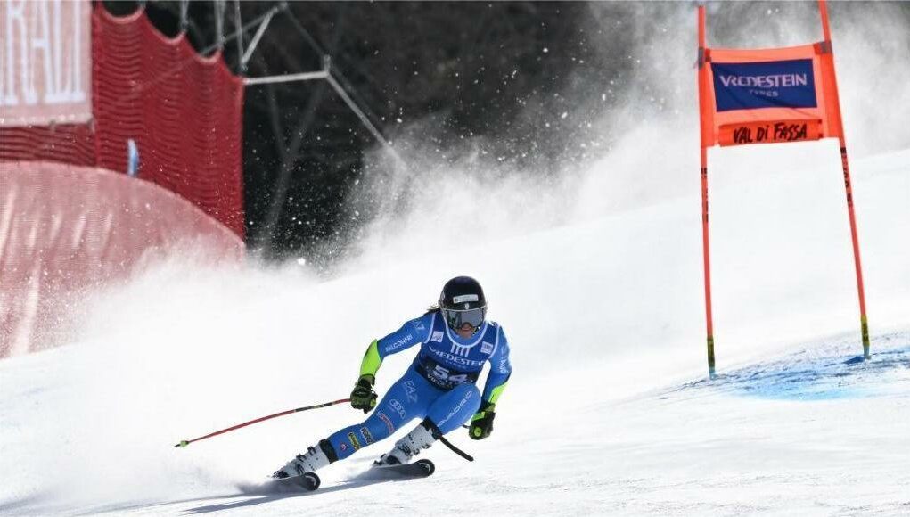 Discesa libera della Val di Fassa