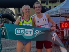 Luca Alfieri e Nicole Svetlana Reina: trionfi azzurri alla Eset 5K Run Eset 5K Run